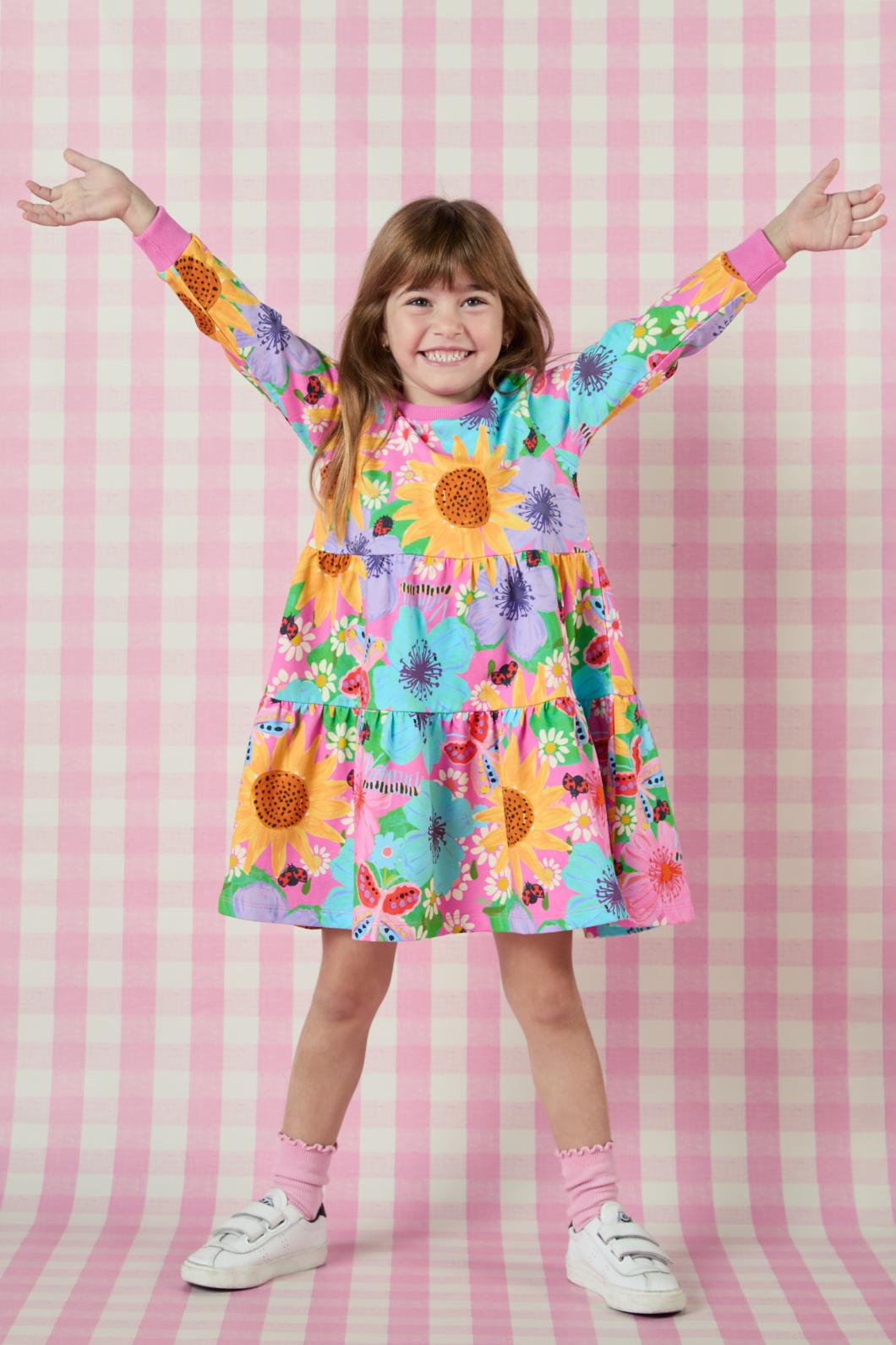 Princess Highway Kids - Sunflower Kids Dress - multi