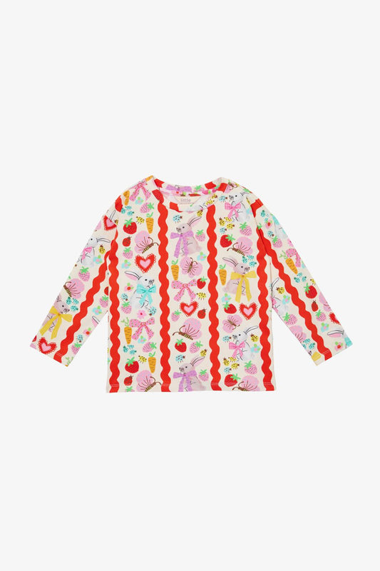 Princess Highway Kids - Bunny Stripe Kids LS Tee - multi