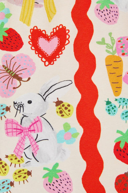 Princess Highway Kids - Bunny Stripe Kids Legging - multi