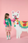 Princess Highway Kids - Llama Kids Cardigan - multi