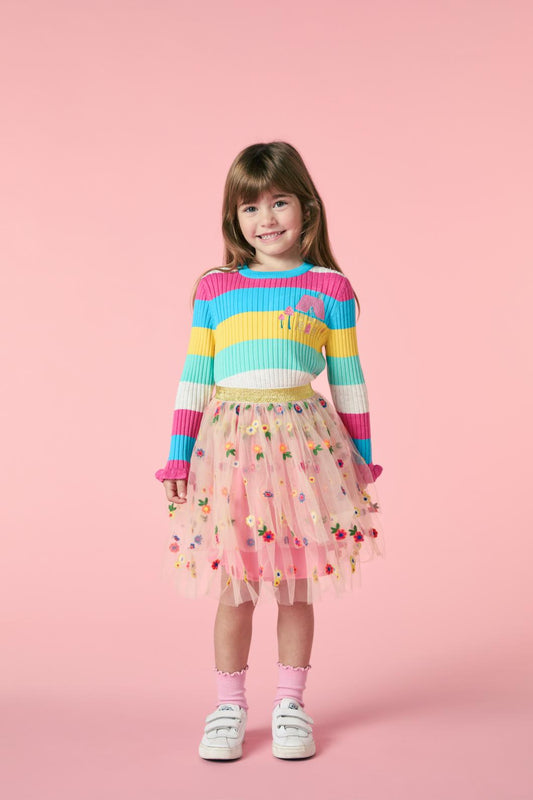 Princess Highway Kids - Flora Emb Kids Skirt - multi