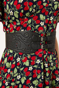 Princess Highway - Cut Out Waist Belt - black