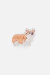 Princess Highway - Corgi Claw Clip - tan