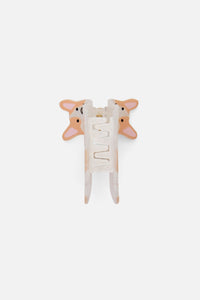 Princess Highway - Corgi Claw Clip - tan