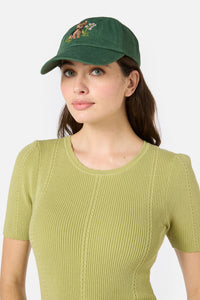 Princess Highway - Dog Embroidery Cap - olive