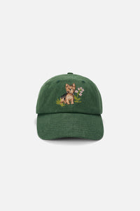 Princess Highway - Dog Embroidery Cap - olive