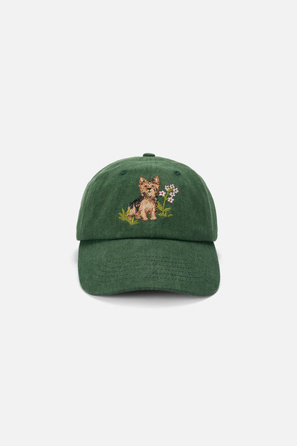 Princess Highway - Dog Embroidery Cap - olive