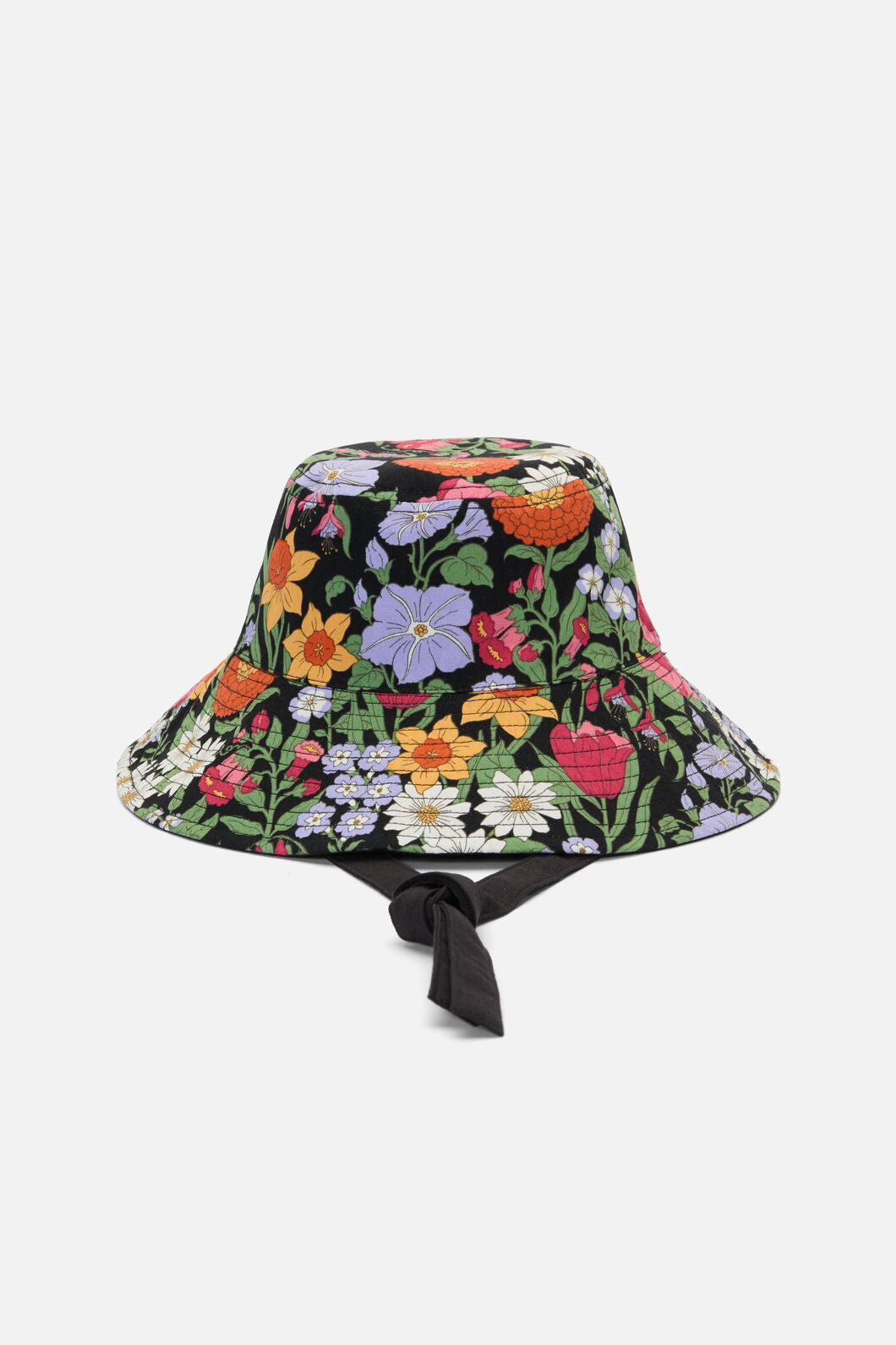 Princess Highway - Floral Field Reversible Hat - black