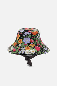 Princess Highway - Floral Field Reversible Hat - black