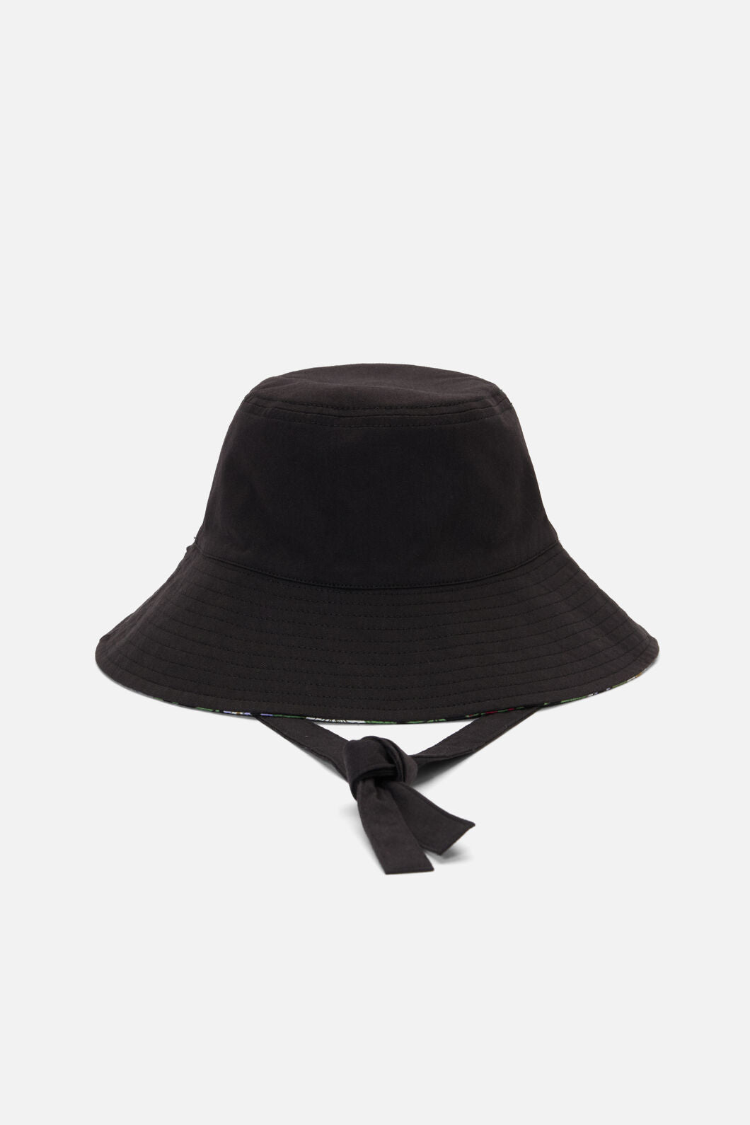 Princess Highway - Floral Field Reversible Hat - black
