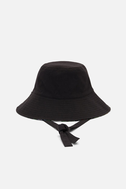 Princess Highway - Floral Field Reversible Hat - black