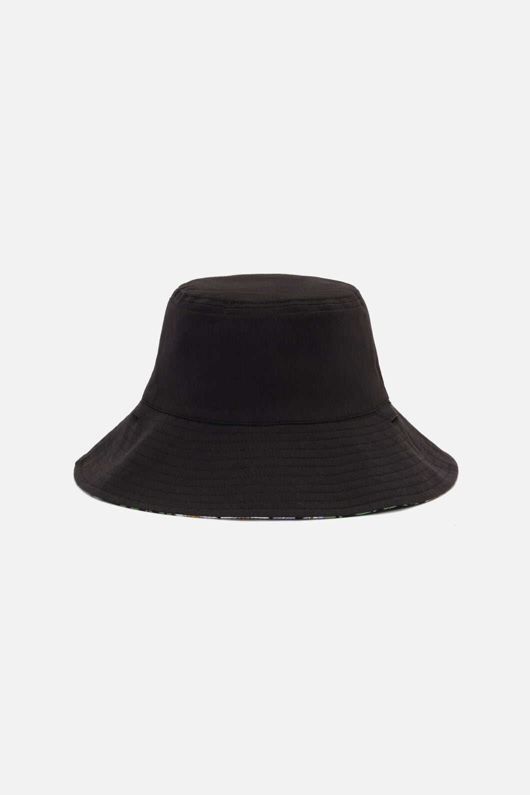 Princess Highway - Floral Field Reversible Hat - black