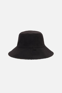 Princess Highway - Floral Field Reversible Hat - black
