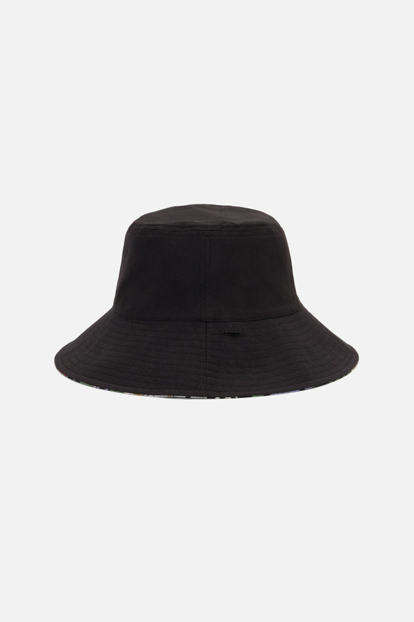 Princess Highway - Floral Field Reversible Hat - black