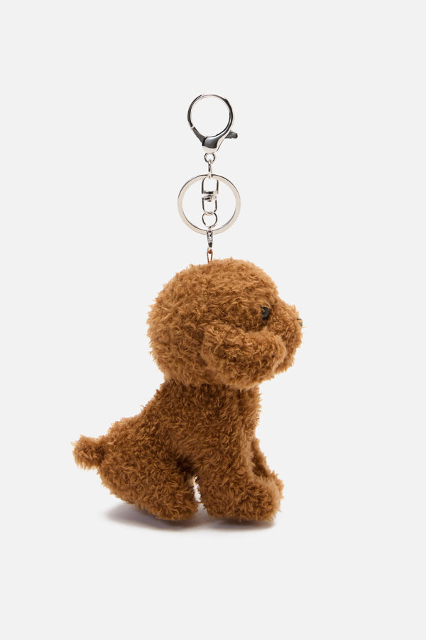Princess Highway - Cute Dog Bag Charm - tan
