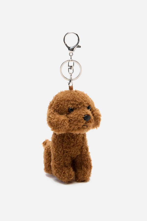 Princess Highway - Cute Dog Bag Charm - tan