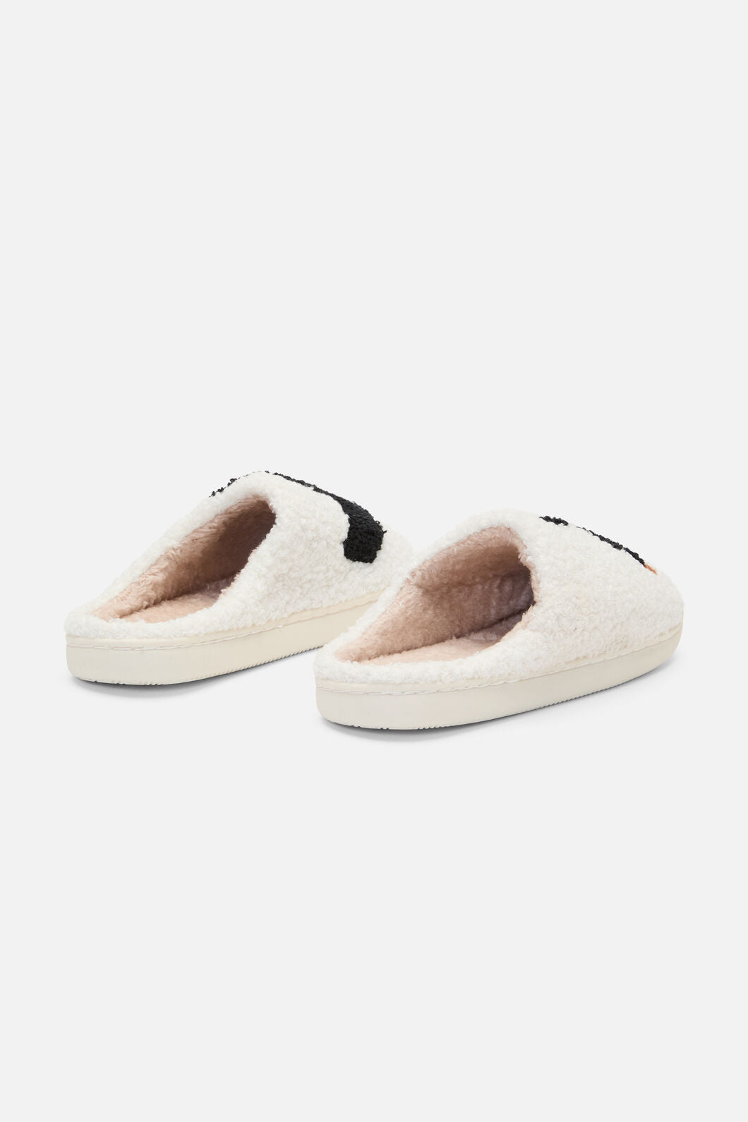 Princess Highway - Dachshund Slippers - white