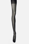 Princess Highway - Black Spot & Bow Tights - black