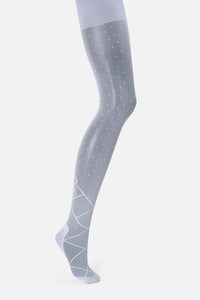 Princess Highway - Cream Spot & Bow Tights - cream