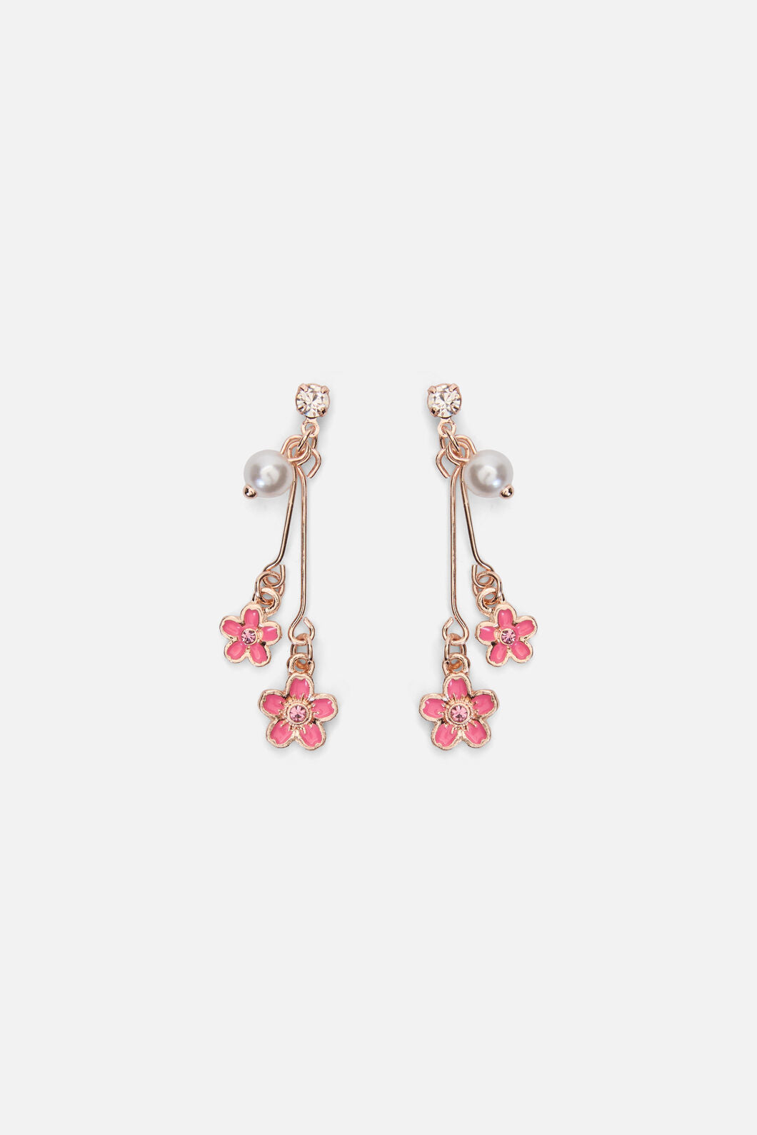 Princess Highway - Blossom Drop Earrings - pink