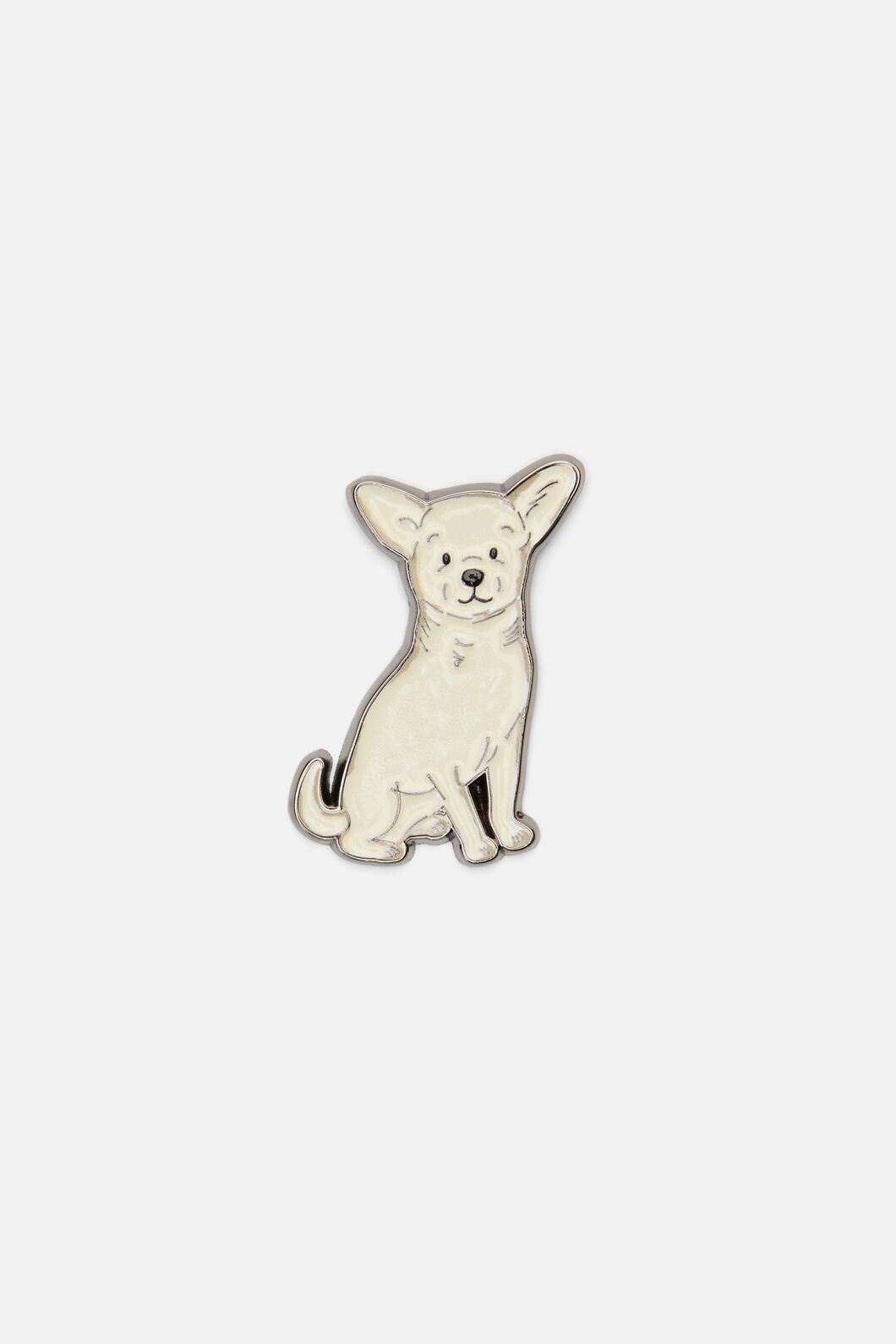 Princess Highway - Chihuahua Pin - white