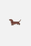 Princess Highway - Dachshund Pin - brown