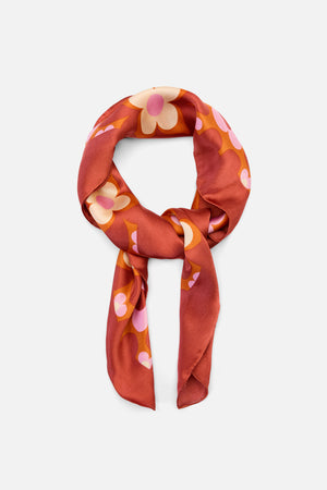 Princess Highway - Ginny Satin Scarf - rust