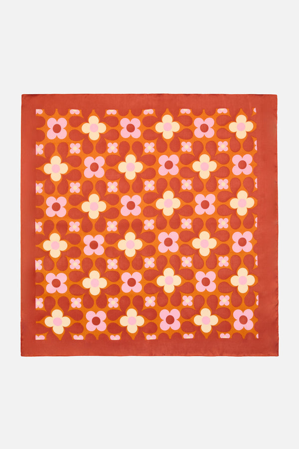 Princess Highway - Ginny Satin Scarf - rust