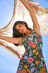 Princess Highway - Floral Fields Scarf - cream