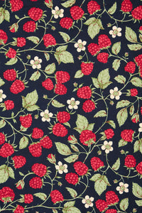 Princess Highway - Raspberry Satin Scarf - navy