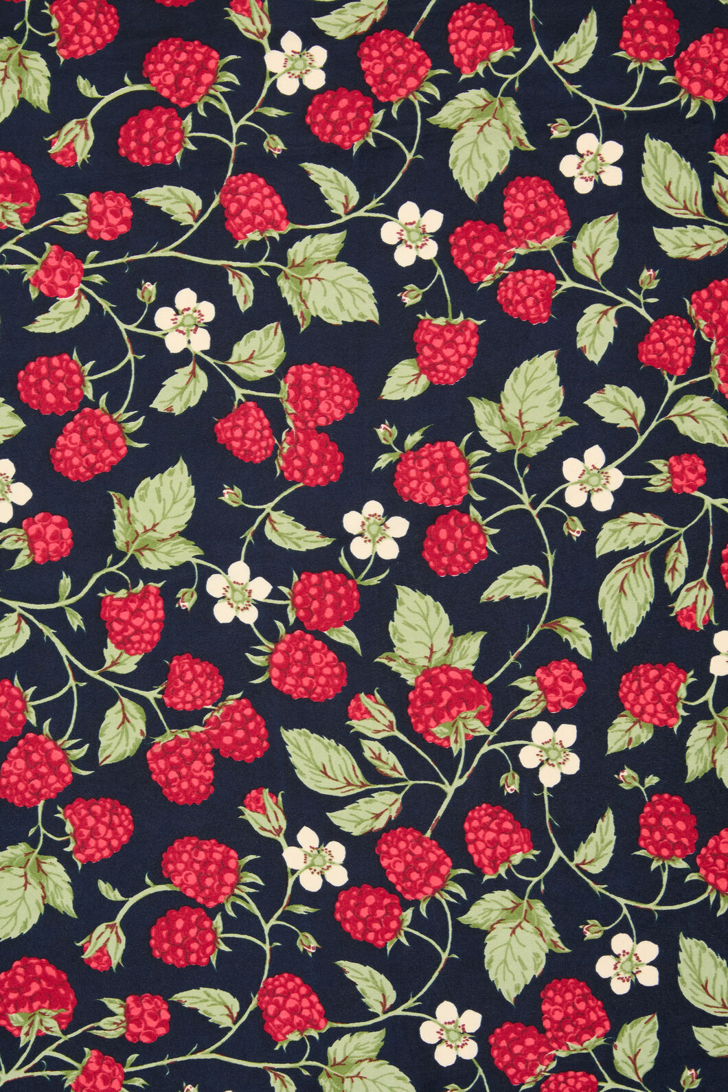 Princess Highway - Raspberry Satin Scarf - navy