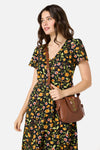 Princess Highway - Embroidered Bag - tan