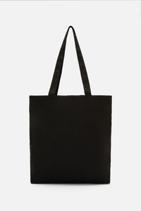 Princess Highway - Garden Embroidery Tote - black