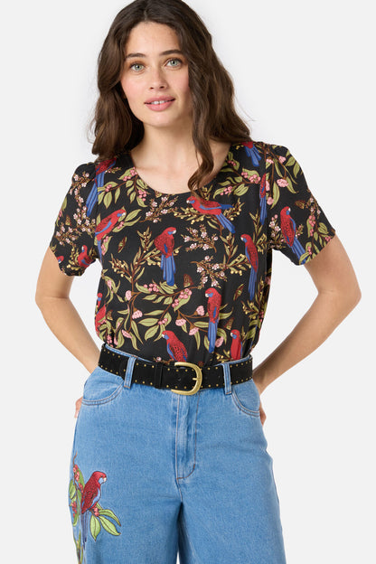 Princess Highway - Stud Belt - black