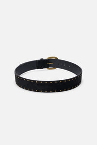 Princess Highway - Stud Belt - black
