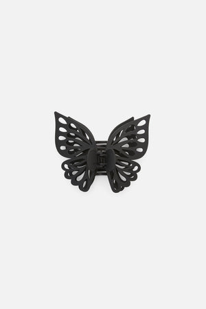 Princess Highway - Black Butterfly Claw Clip - black