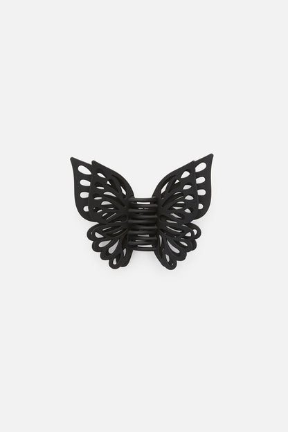 Princess Highway - Black Butterfly Claw Clip - black
