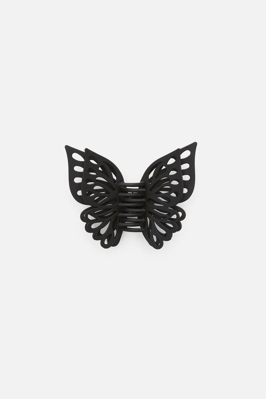 Princess Highway - Black Butterfly Claw Clip - black