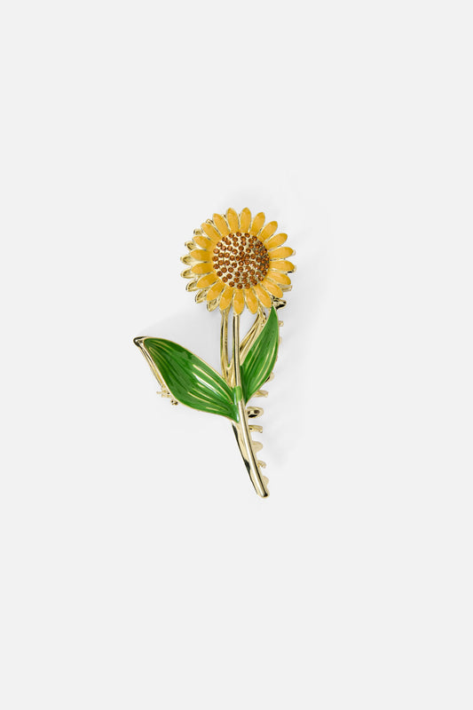 Princess Highway - Sunflower Claw Clip - yellow