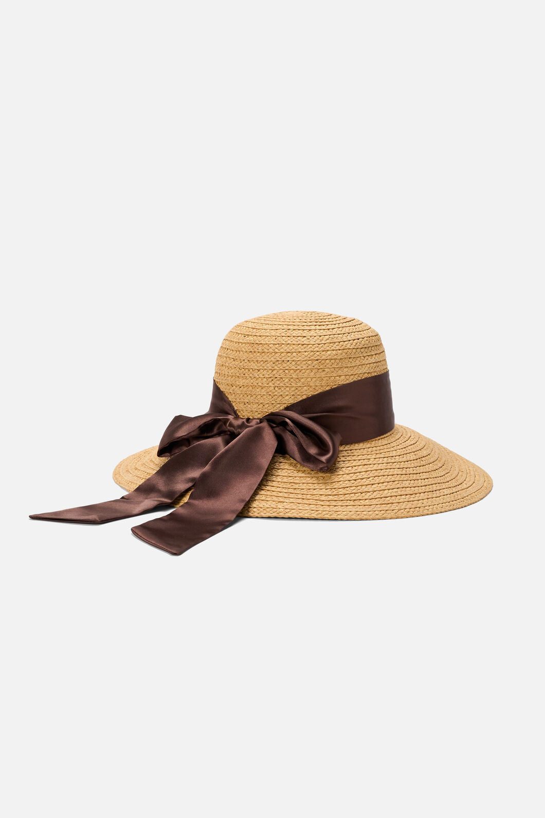 Princess Highway - Bow Hat with Ribbon - chocolate