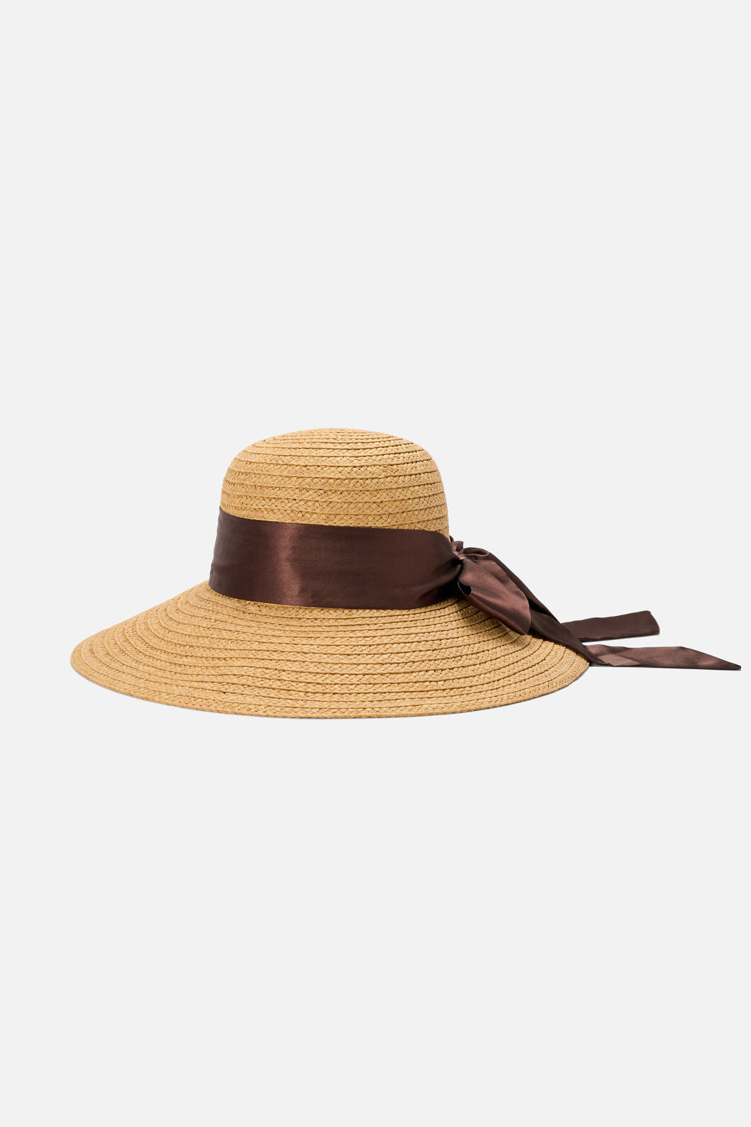 Princess Highway - Bow Hat with Ribbon - chocolate