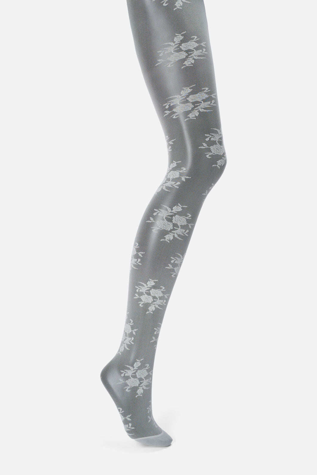 Princess Highway - Cream Roses Sheer Tights - cream