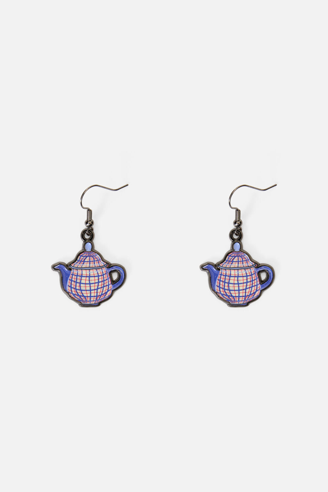 Princess Highway - Afternoon Teapot Earrings - blue