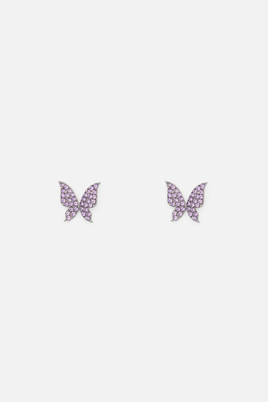 Princess Highway - Lilac Butterfly Drop Earrings - lilac