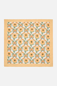 Princess Highway - Luxe Sunflower Satin Scarf - yellow