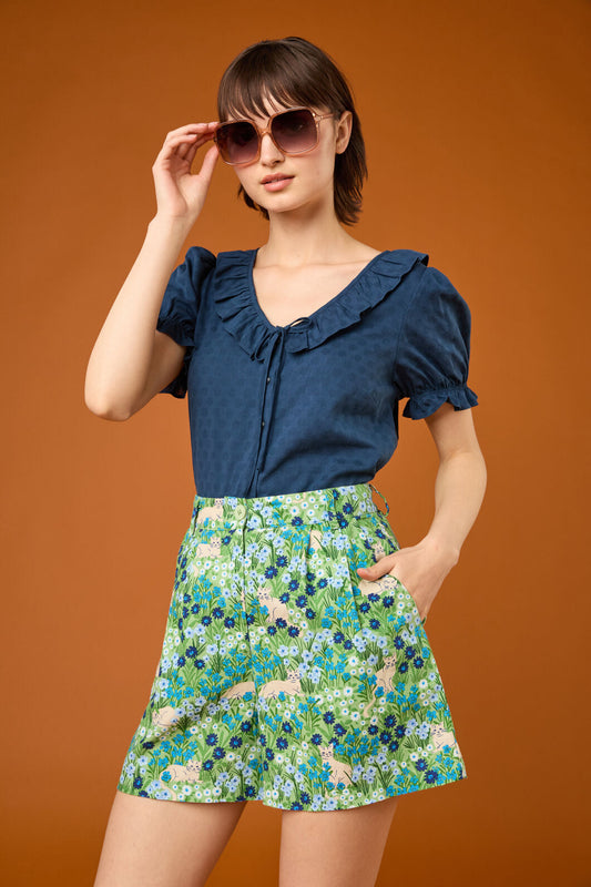 Princess Highway - Champagne 70s Glamour Sunglass - champagne