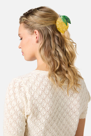 Princess Highway - Lemon Claw Clip - yellow