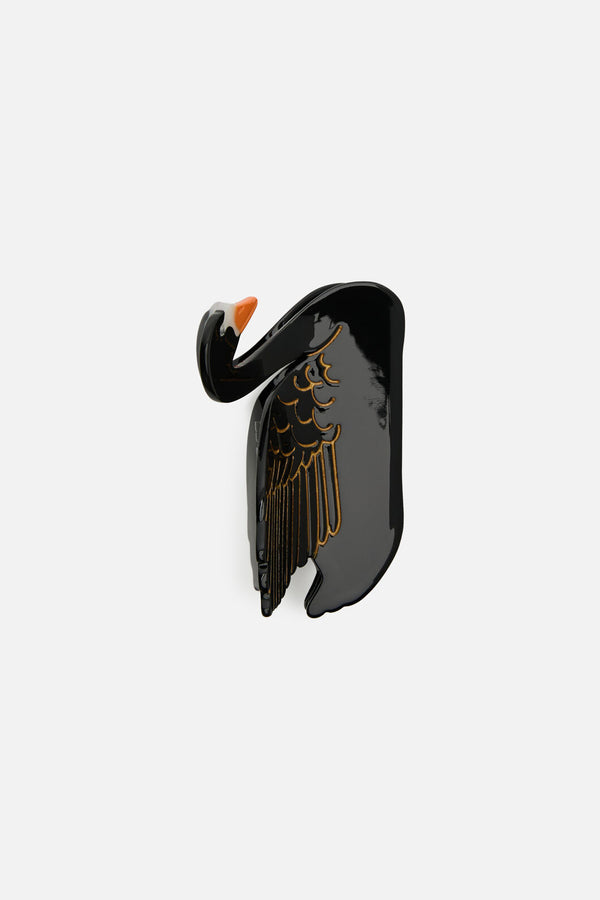 Princess Highway - Black Swan Claw Clip - black