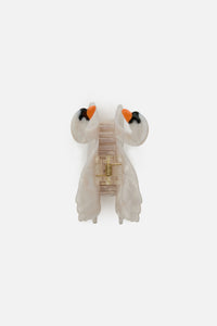 Princess Highway - White Swan Claw Clip - white