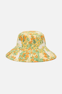 Princess Highway - Cat & Flora Reversible Hat - yellow